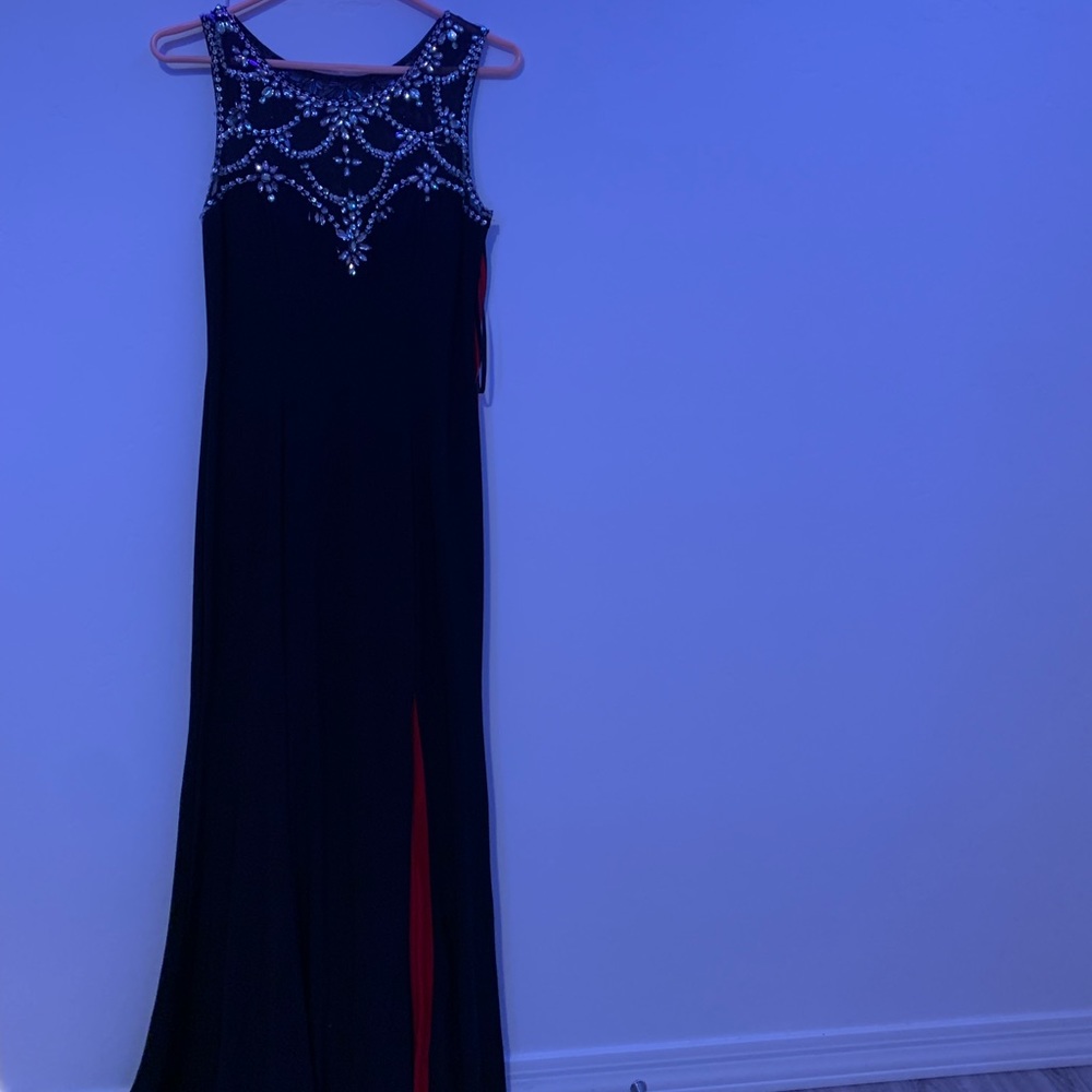 Formal black tie dress